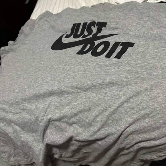 nike just do it washed shirt